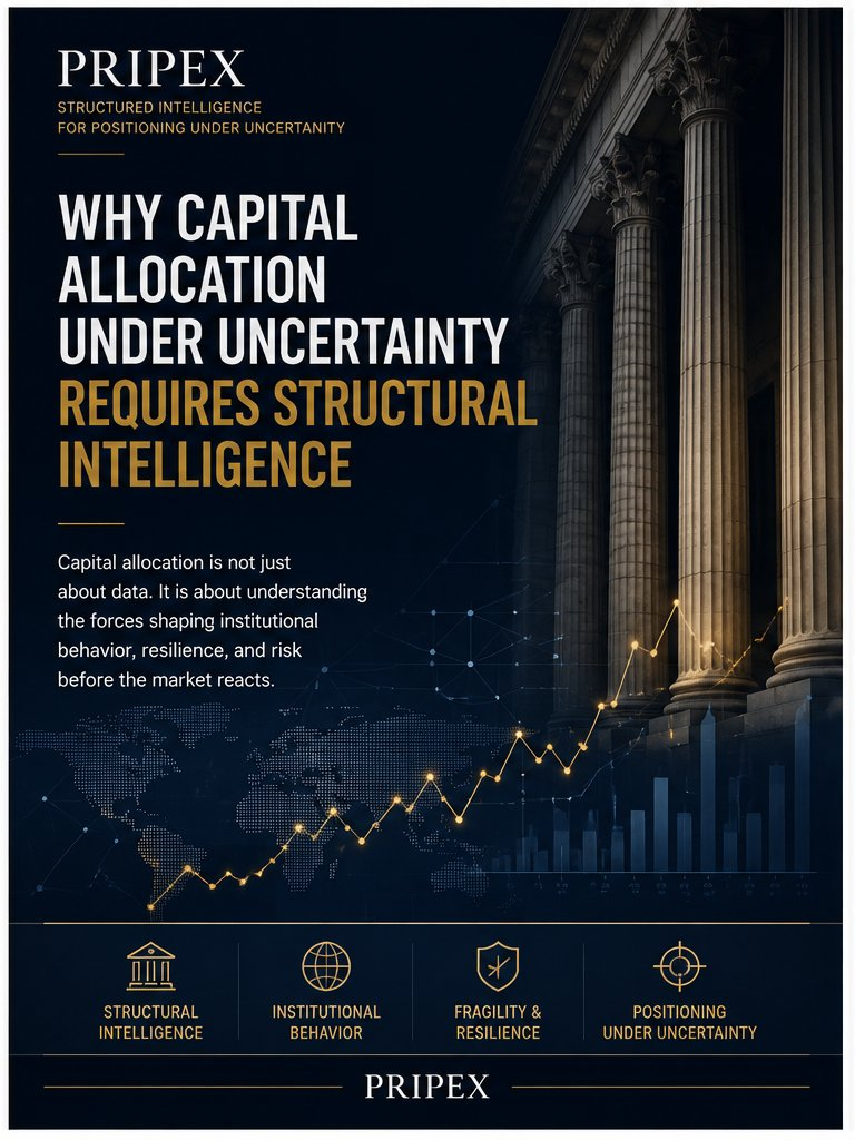 Why Capital Allocation Under Uncertainty Requires Structural Intelligence