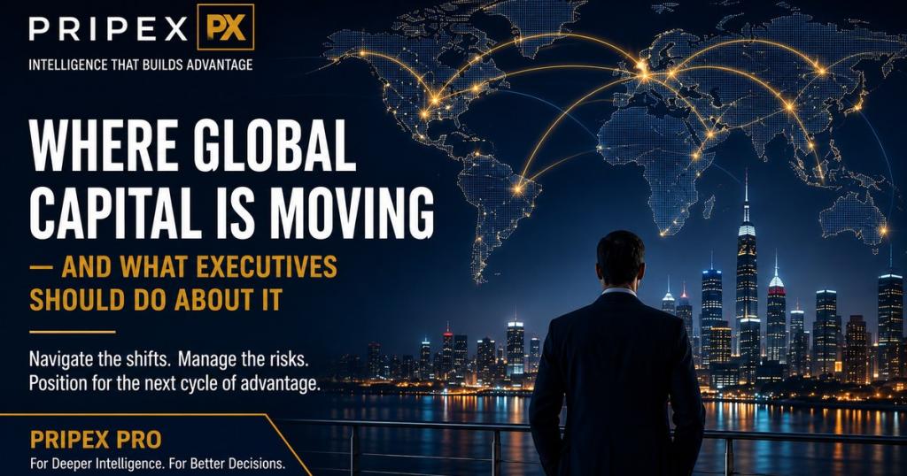 Where Global Capital Is Moving — and Why Executives Should Pay Attention