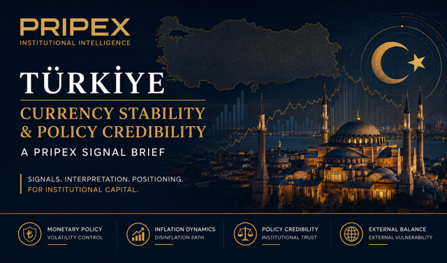 Türkiye Currency Stability and Policy Credibility — A PRIPEX Signal Brief
